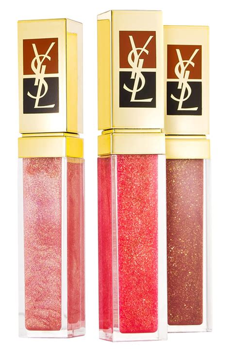 ysl lip gloss trio|ysl lip gloss price.